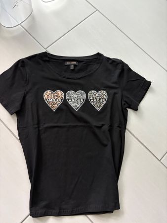T-Shirt Gr. M QED LONDON schwarz NEU