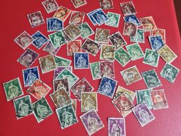 LOT: HELVETIA MIT SCHWERT - GESTEMPELT MIT BESSEREN 