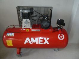 Un compresseur de garage de 200 litres Amex