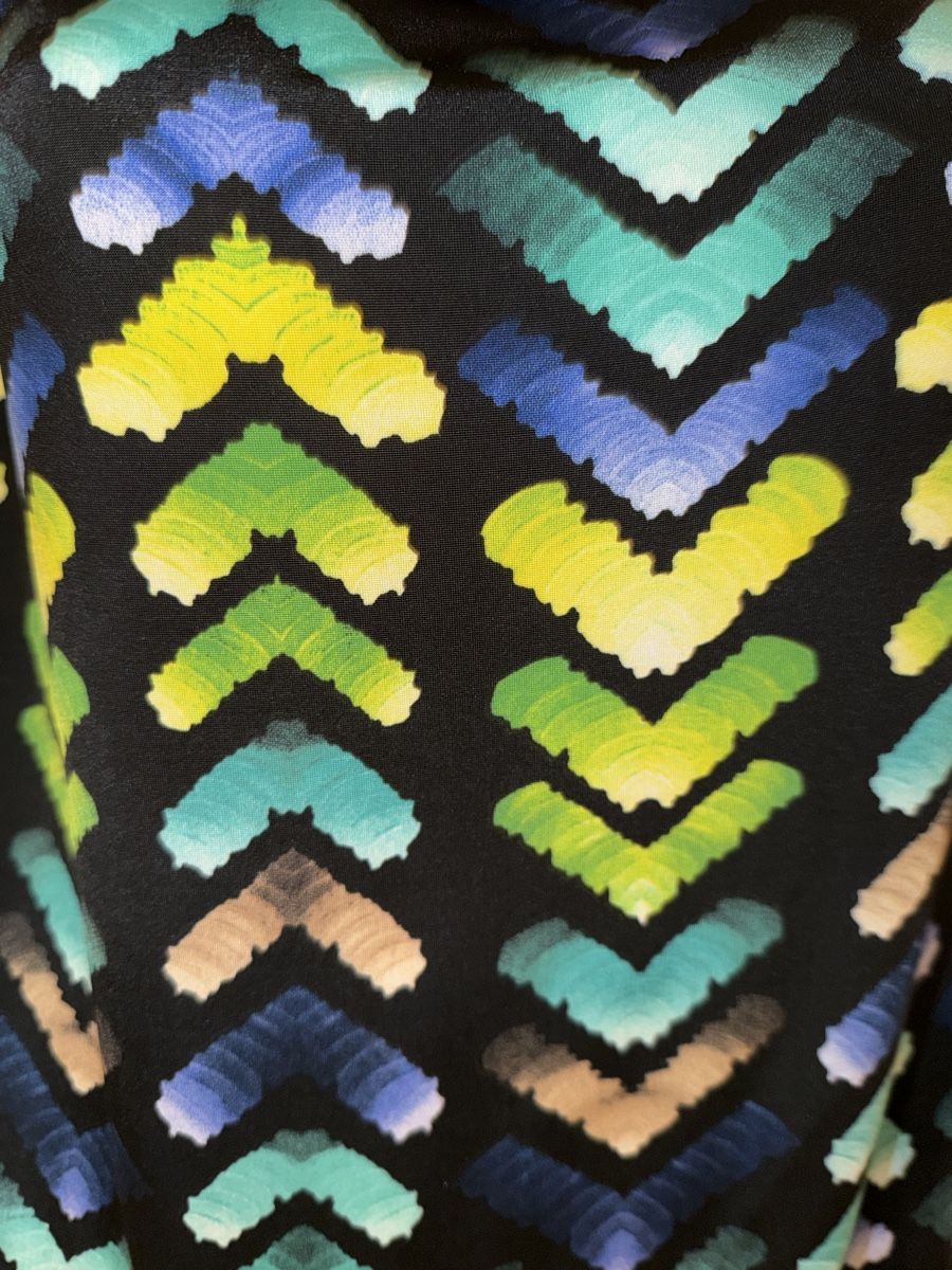 Vestiti: Élégante robe multicolore dame 40 – Nuovo (secondo la descrizione) da Genève venduto da flocon06 3