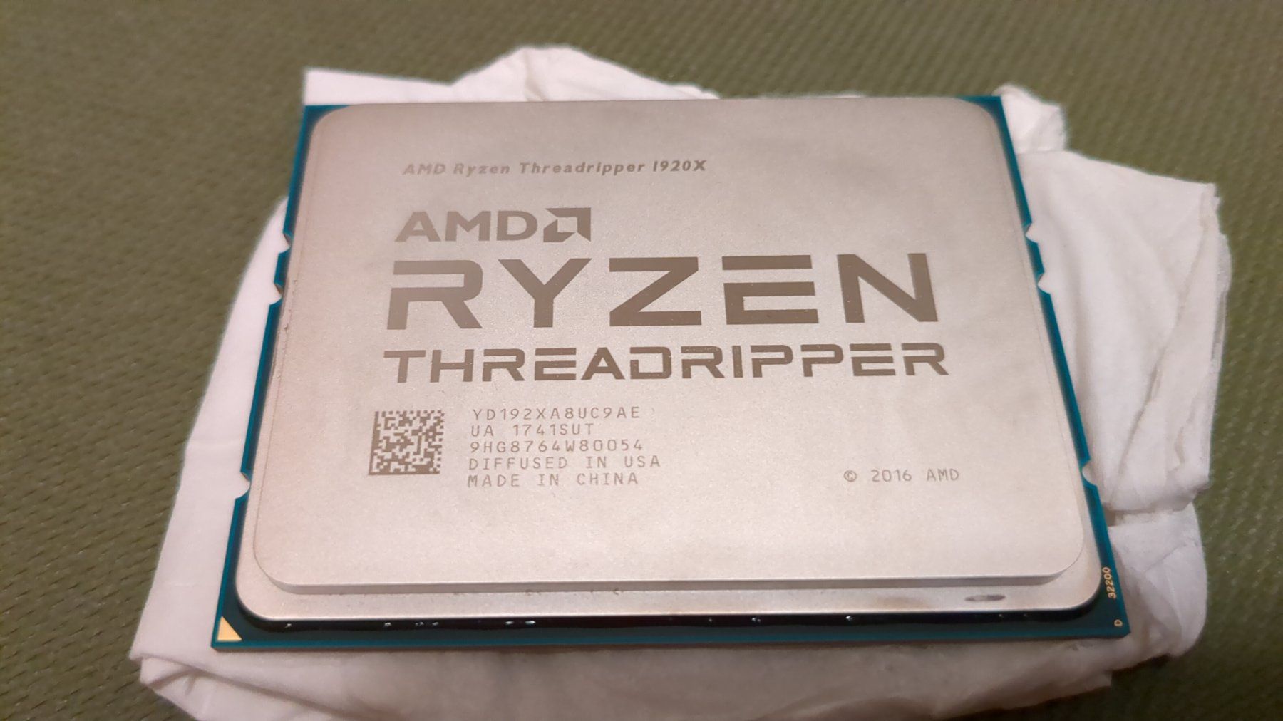 Amd Elektronikbauteile: AMD Ryzen Threadripper 1920X (CPU) – Gebraucht aus Basel von haferkleie 5