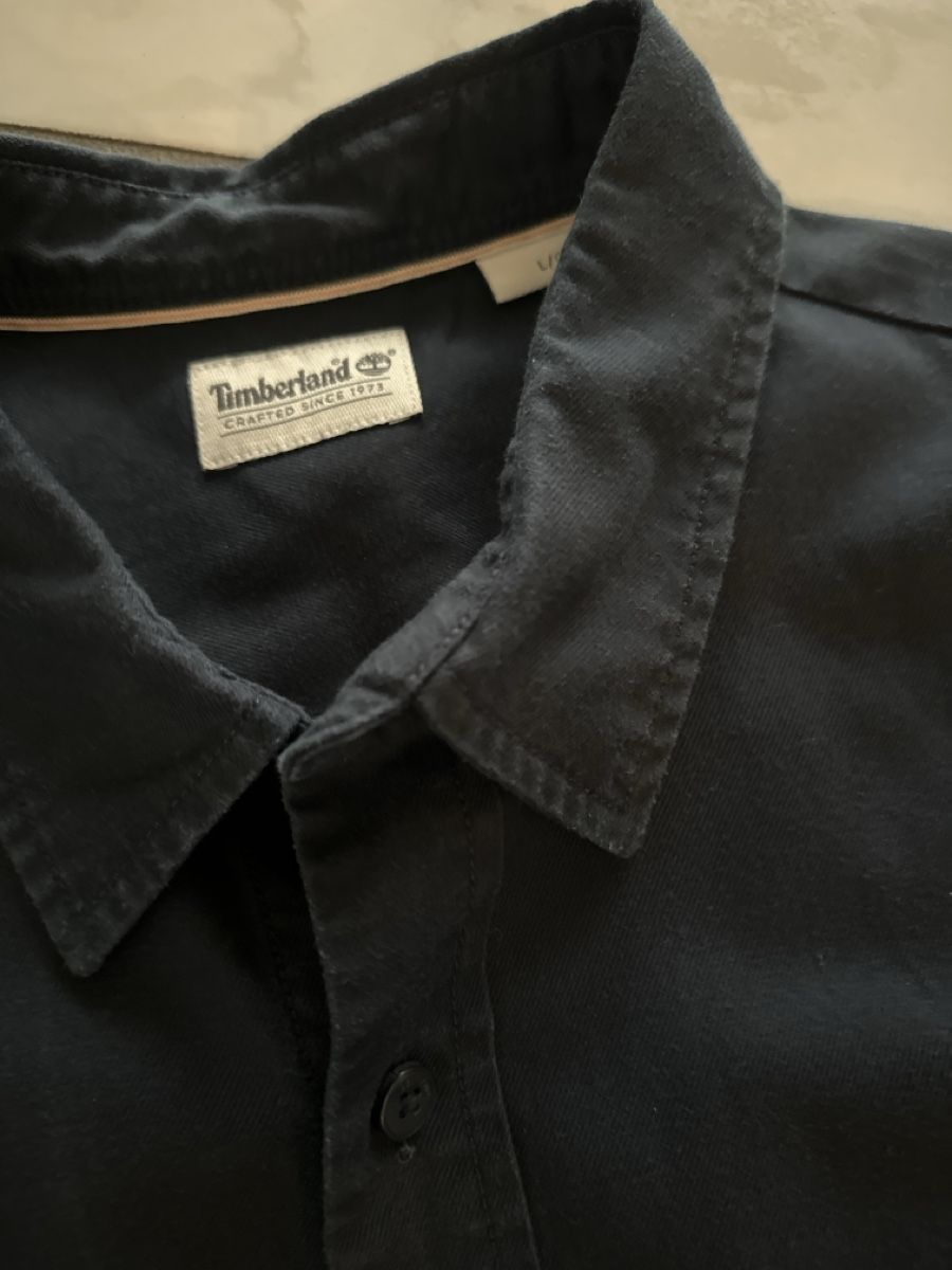 Timberland Camicie: Timberland Hemd dunkelblau Gr. L – Usato da Wileroltigen venduto da torro11 1