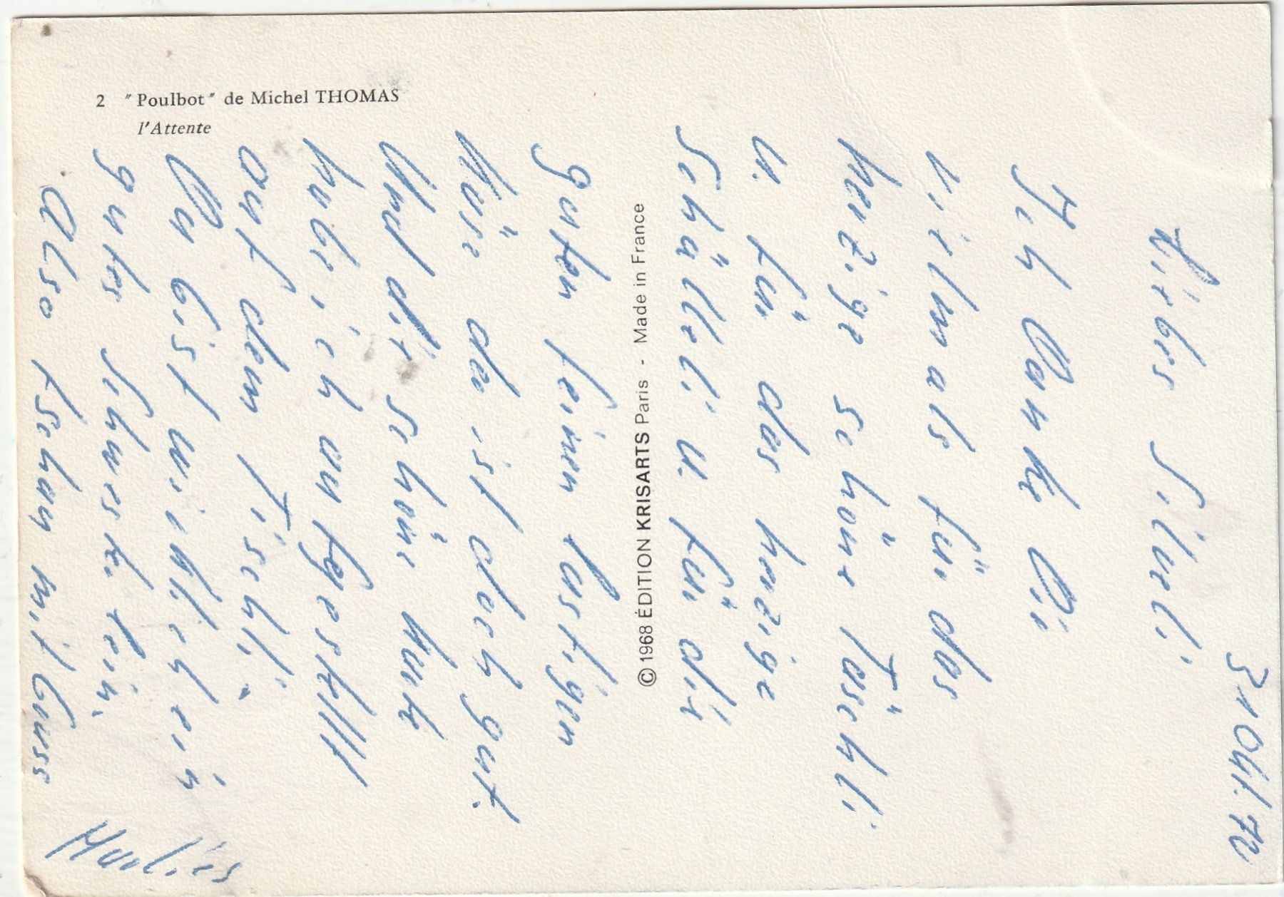 Cartes postales: Kleines Mädchen – D'occasion à Lumbrein par made02 1