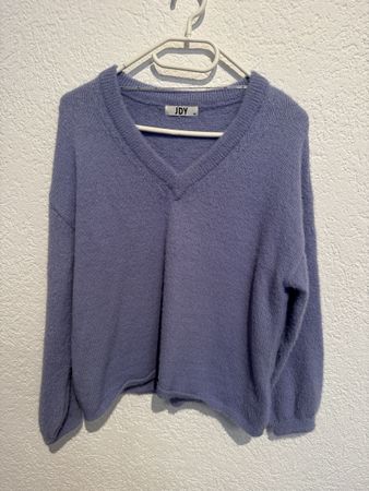 JDY flauschiger Pullover lila Gr. XS / S