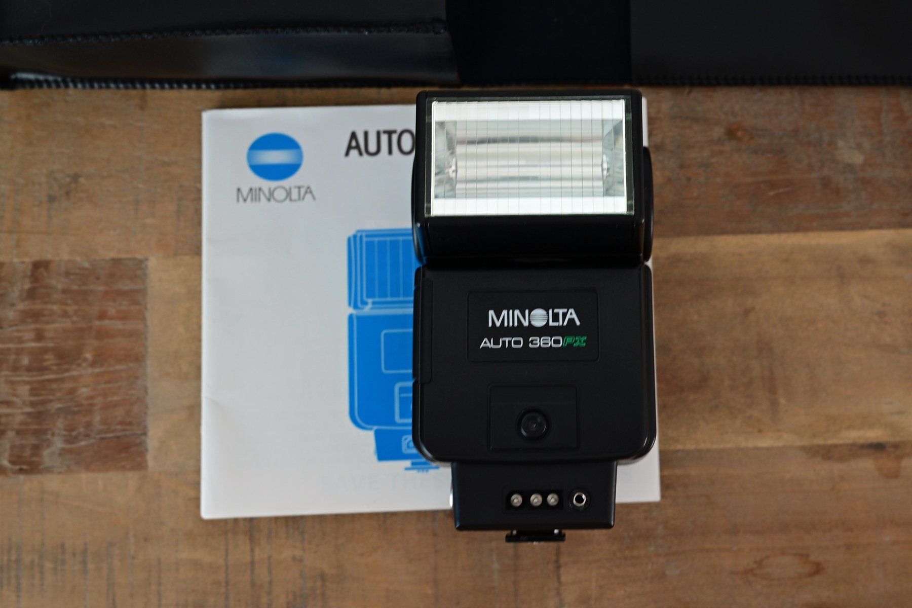 Minolta Flash: Minolta Blitz 360PX – Usato da Wohlen AG venduto da Adesso02 3