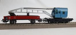 Märklin 4611 DB Kranwagen mit Schutzwagen , Version: 1965