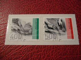 Satz Dauermarken 4.- und 5.-, 2011, FDC  + Lose ET-o