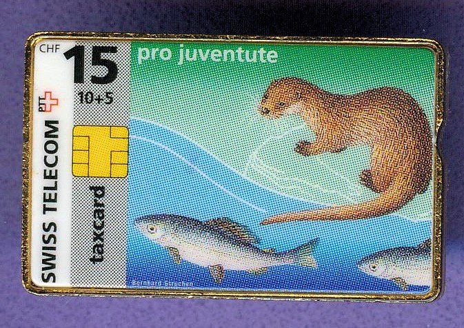Plaketten & Abzeichen: PTT   taxcard  pro juventute – Gebraucht aus Winterthur von Sammleroase