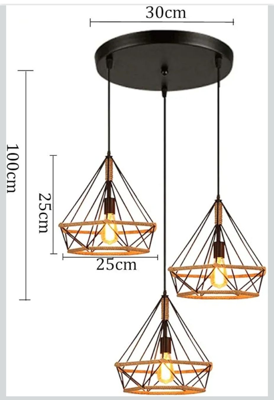 Lampadari & plafoniere: Pendellampe Industrial – Usato da Zollikerberg venduto da Thrisha 1