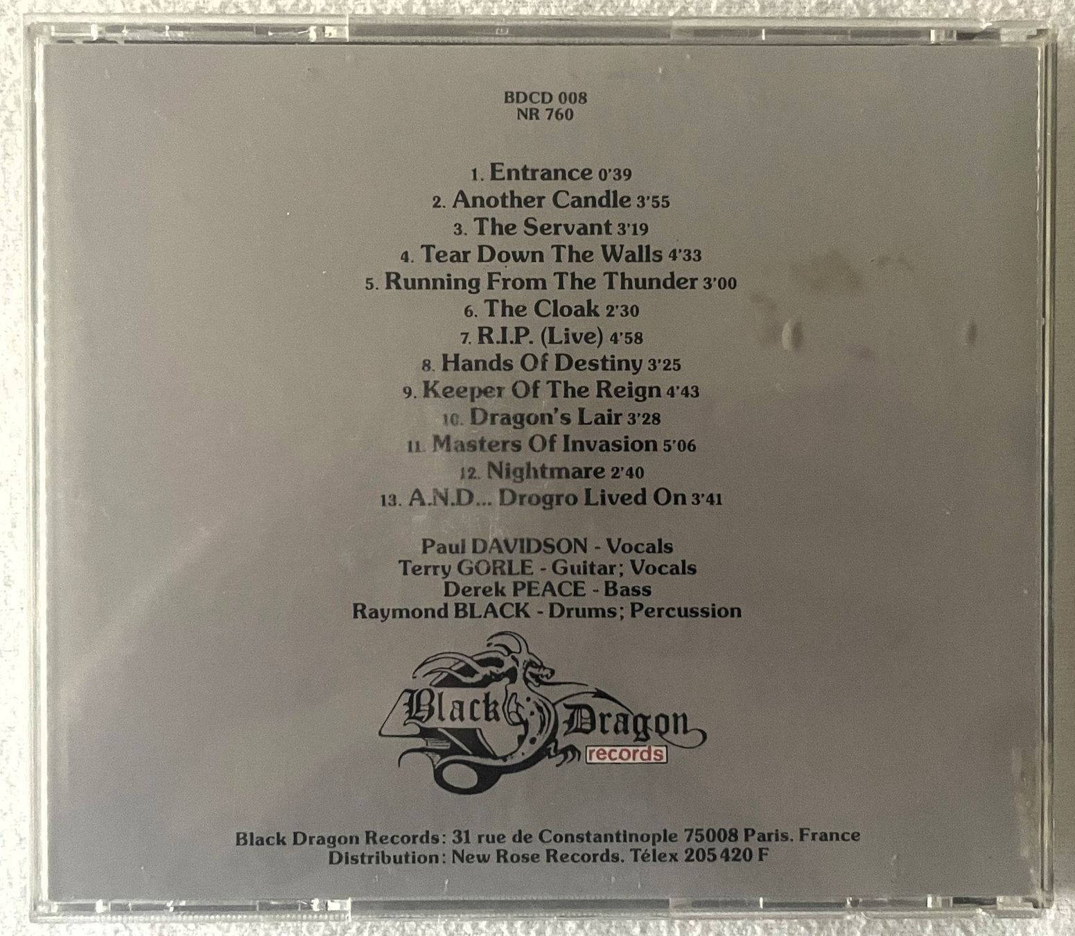CD: Heir Apparent – Graceful Inheritance - CD - 1986 – Usato da Uster venduto da Zardodel 1