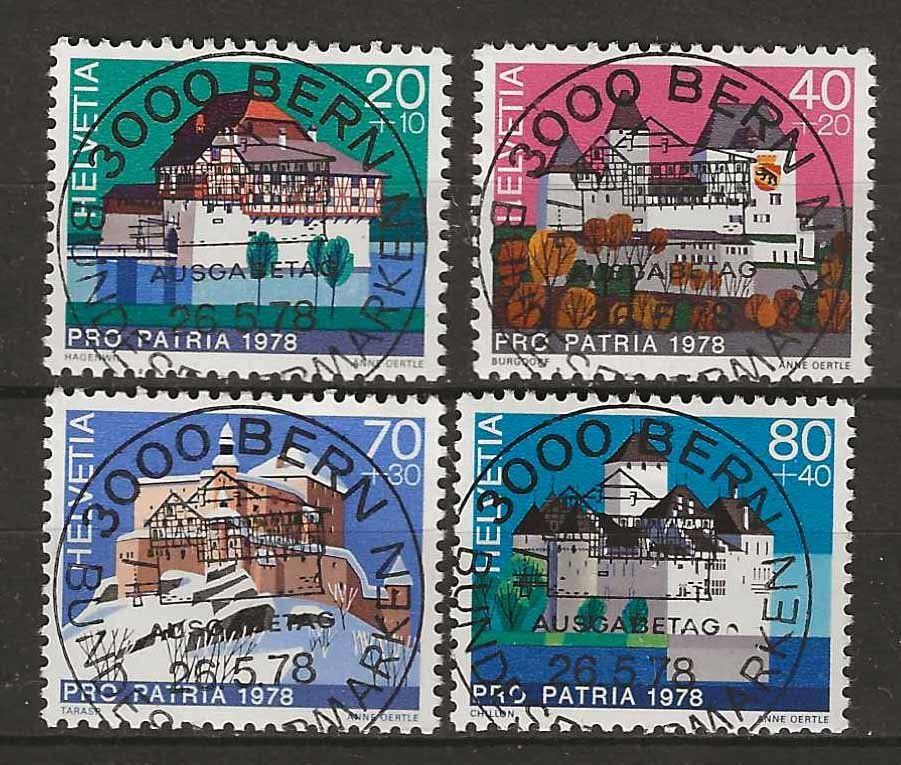 Tutti i francobolli: VP1978 - Pro Patria 1978 vollstempel – Usato da Trélex venduto da Phil_Albert