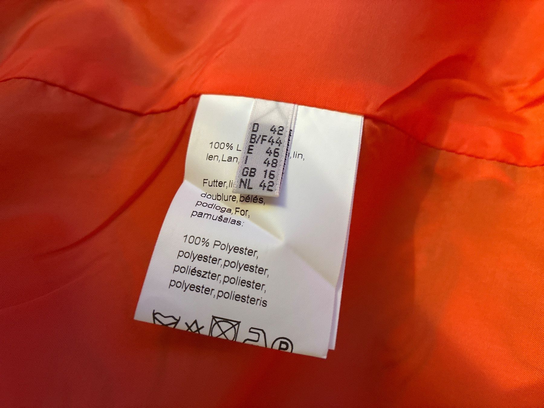 Giacche: Leinen Long-Blazer von White Label Gr 42 – Usato da Davos Platz venduto da nanigl 6
