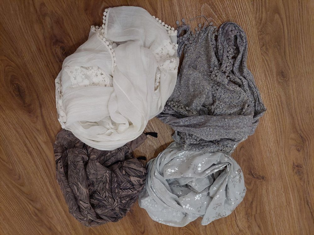 Arricraft 4x Hund Halstücher - Dreieck, Polyester, Schwangerschaftsankündigung