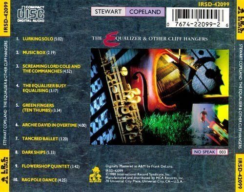 CD: Stewart Copeland - the Equaliser – Usato da Unterbäch venduto da yohanson 1