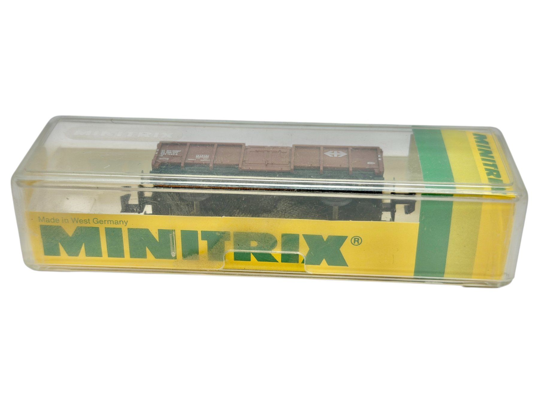 Trix Modellini di ferrovie: MINITRIX 3585 Wagon de marchandises SBB CFF vintage – Usato da Morges venduto da vintiques 2