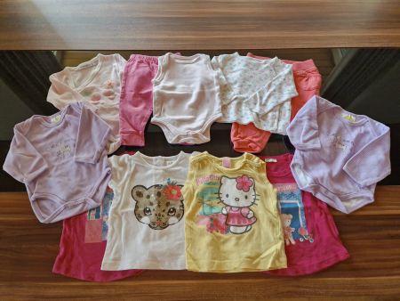 Baby Girl Kleider Paket Gr. 62 perfekt für die Übergangszeit