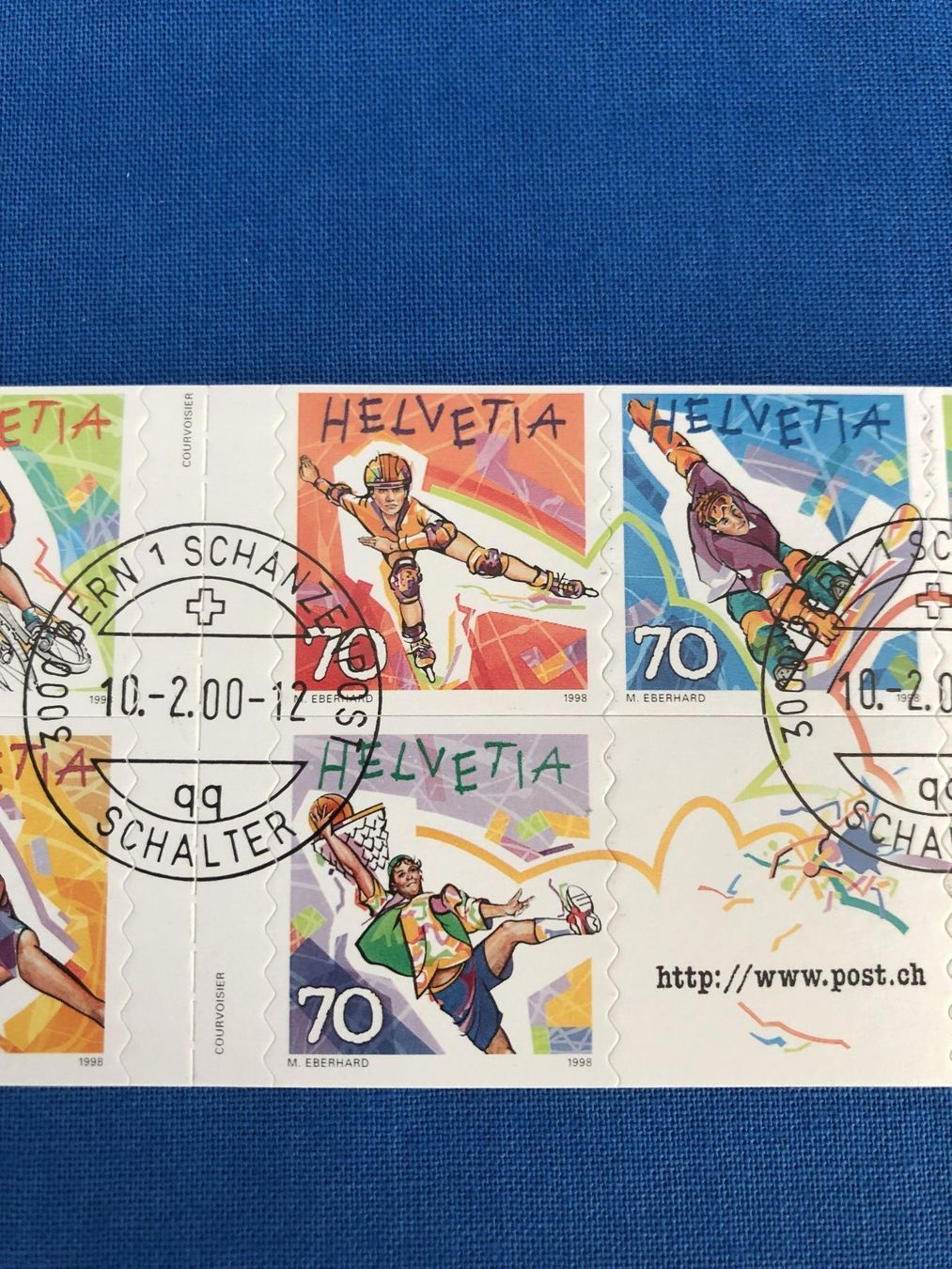 Tutti i francobolli: 1998 Jugend, Freizeit, Sport – Usato da Horw venduto da Luki49 2