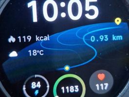 Sport-Smartwatch GPS, Puls, Barometer etc.!