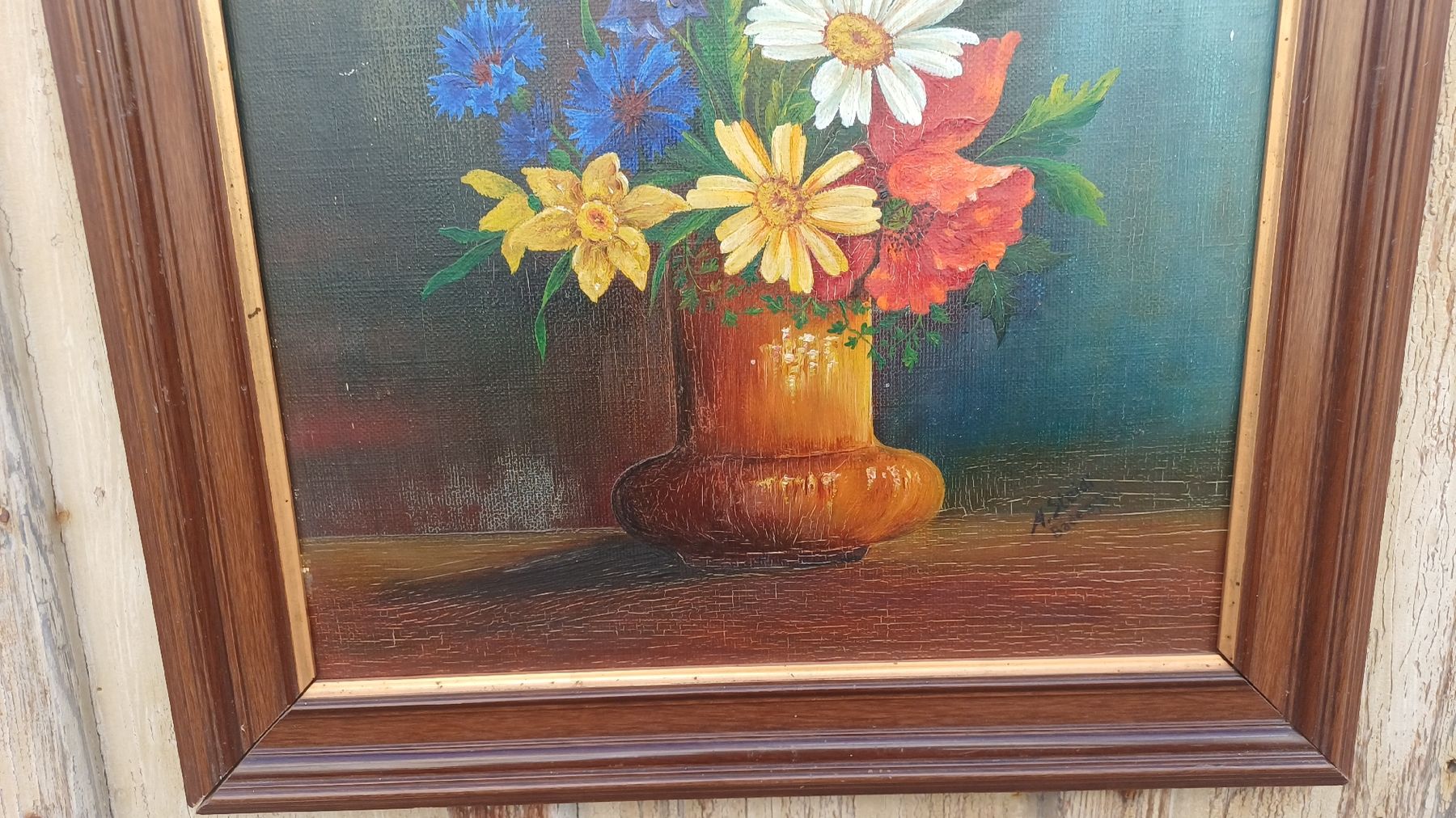 Posters & Illustrations: Schönes Blumenbild Handgemalt  – D'occasion à Flawil par Naphtali 8
