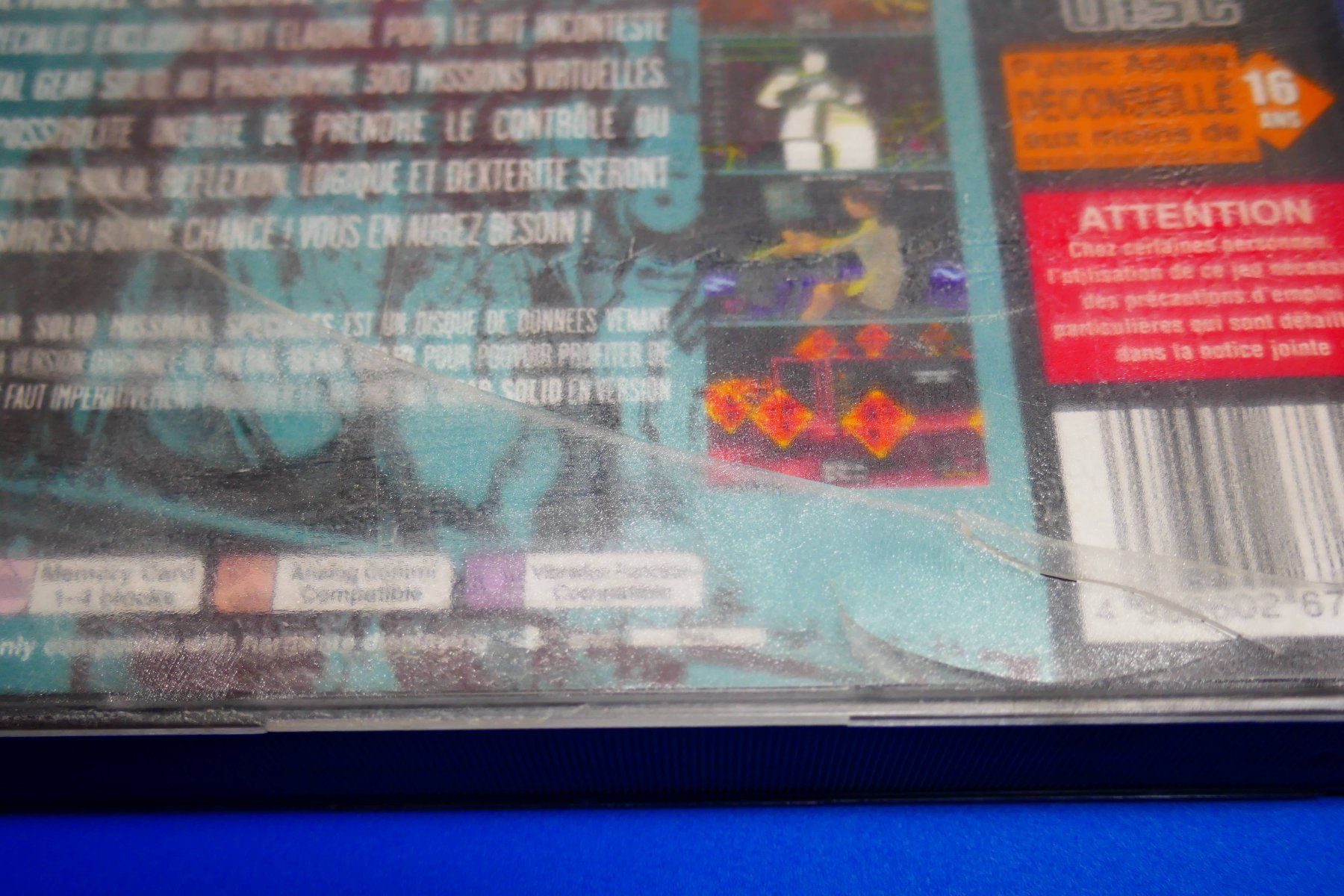 Sony Giochi: Metal Gear Solid + Missions Spéciales - Sony PlayStation 1 – Usato da Vuarrens venduto da Espace-Retro 3