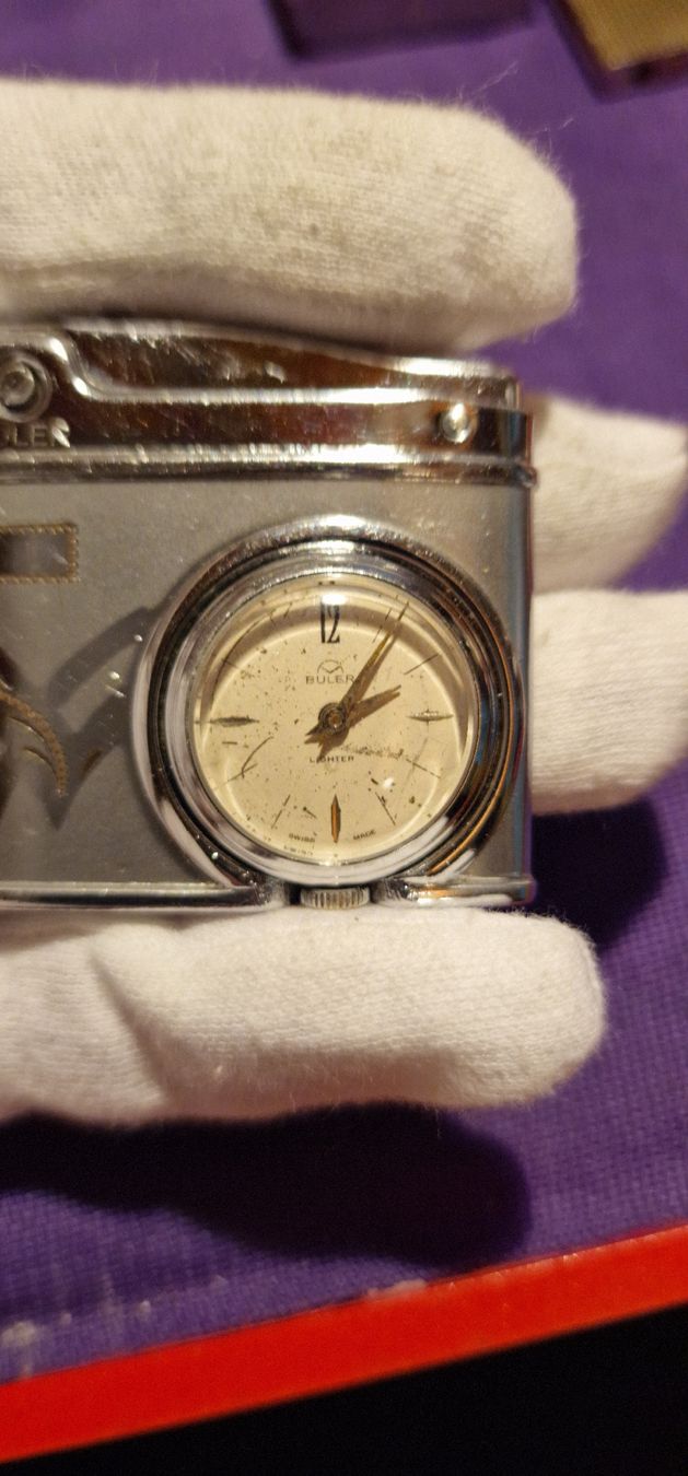 Accendini: Feuerzeug BULER UHR – Usato da Widnau venduto da TheOldLighters 3