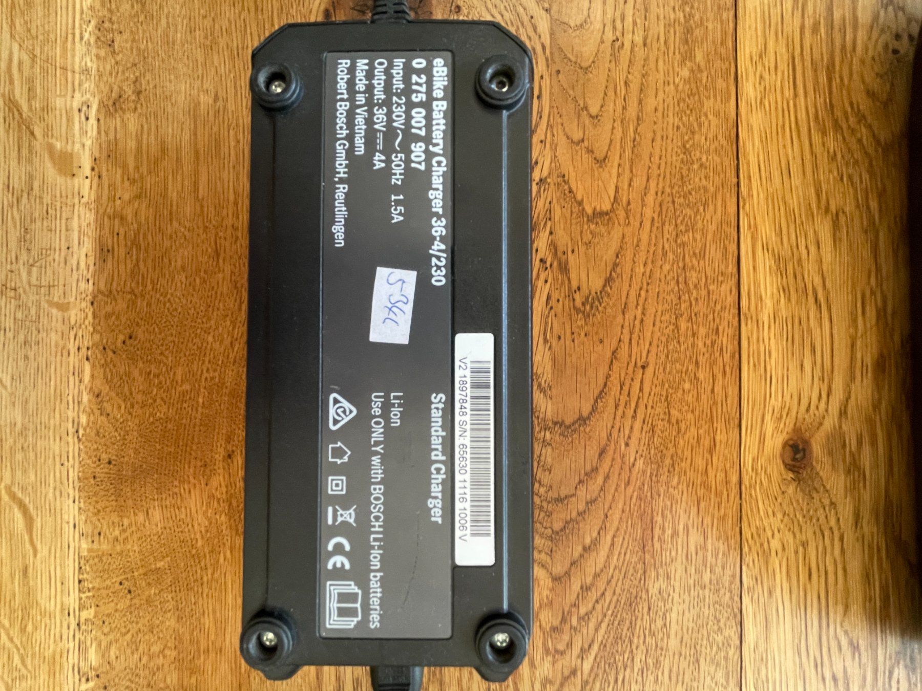 Bosch Batterie: Bosch PowerPack 500 Rahmenakku & Charger – Usato da Zürich venduto da lawy 3