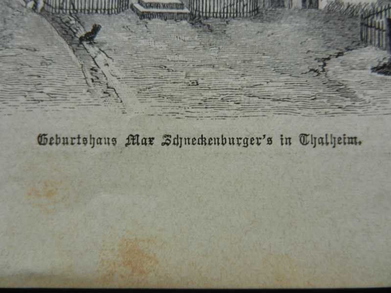 Incisioni: Thalheim Max Schneckenburger – Usato da Risch venduto da Rischli15 2