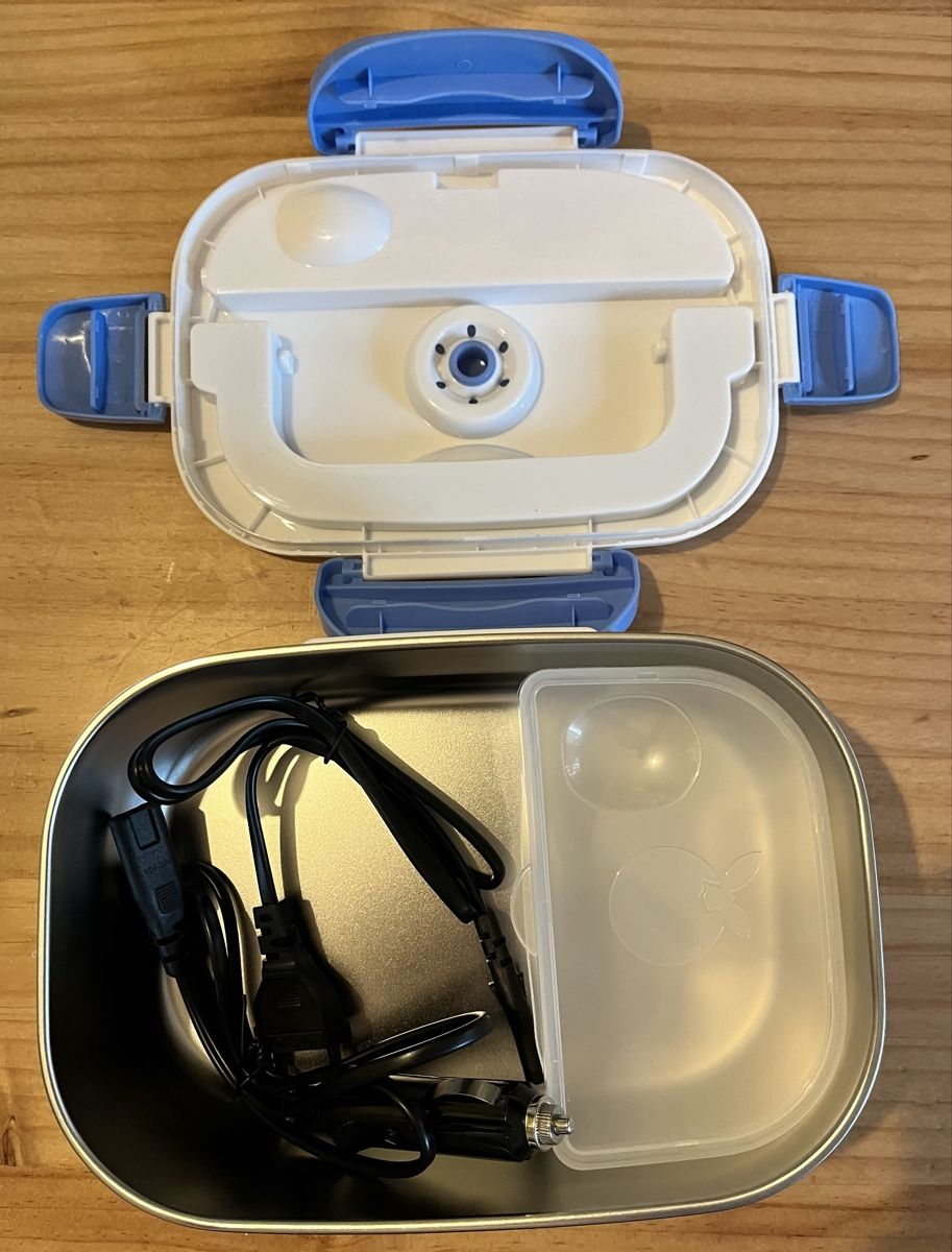 Behälter & Ähnliches: Heizbare Lunchbox Ohmex 1.5L Box 1240 mit Autoadapter neu – Neu und originalverpackt aus Bern von E-Pic 2