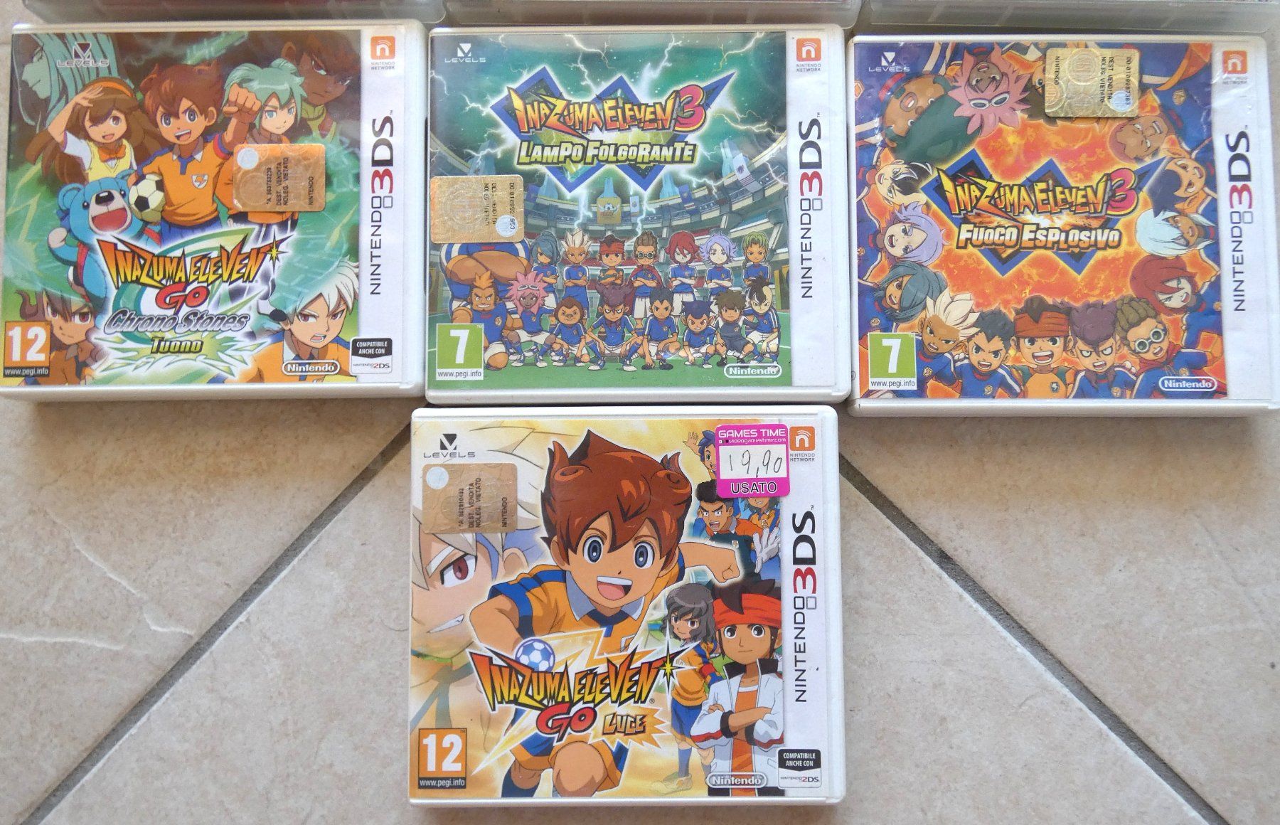 Nintendo Jeux: Nintendo DS/3DS - INAZUMA ELEVEN Collection – D'occasion à La Sarraz par classicworldcoins 2