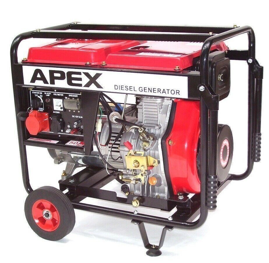Stromgeneratoren: 06281 - E-Start Diesel Stromerzeuger 5500C 10PS 406ccm – Neu und originalverpackt aus Wallenwil von toesstal-vertrieb