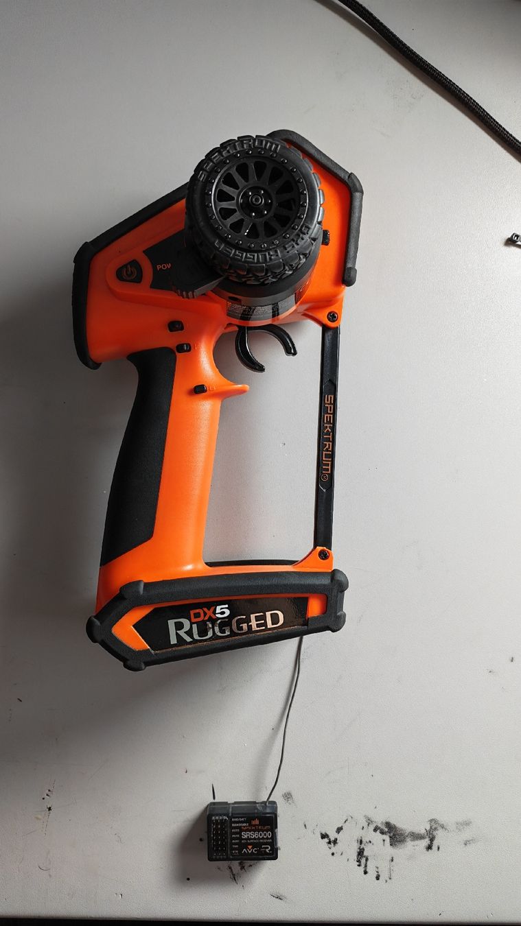 Spektrum Telecomando: SPEKTRUM DX5 RUGGED INKL. EMPFÄNGER – Usato da Stein AG venduto da Frischgi
