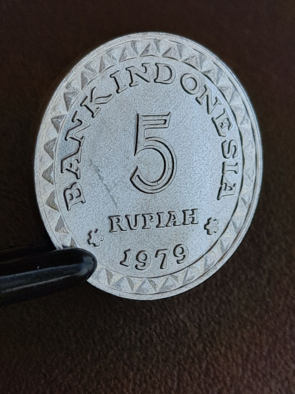 Alle Münzen: Indonesien 5 Rupien 1979 – Gebraucht aus Basel von Basel_20 7
