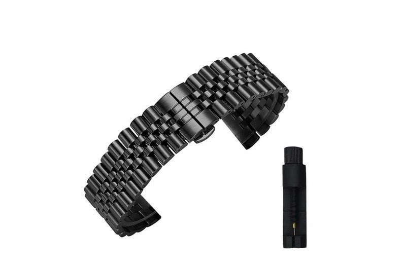 Samsung Smartwatch: Armband Edelstahl Inox für Samsung Watch 4 5 6 7 – Neu und originalverpackt aus Lausanne von WATCH-WORLD 3