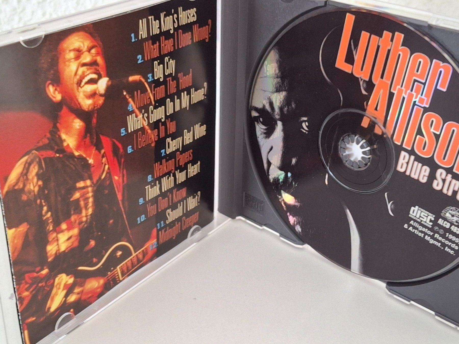 CD: CD Luther Allison - Blue Streak - – Usato da Aarberg venduto da Jackup1 2