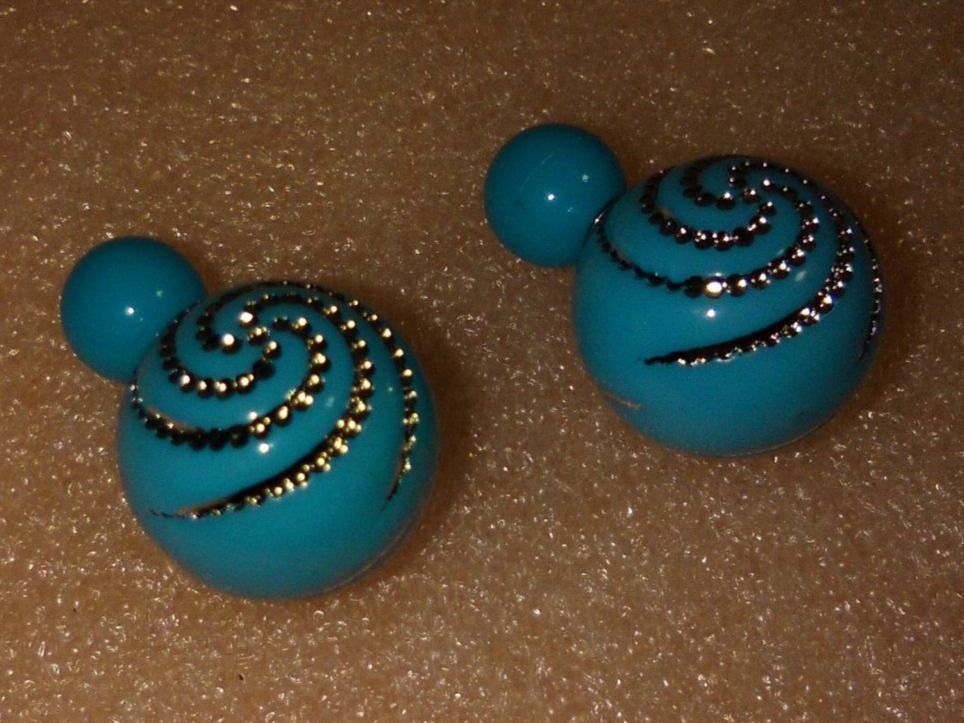 Ohrringe & -stecker: ohrringe modeschmuck hellblau und silber farbe glanzig – Neu (gemäss Beschreibung) aus Basel von bijoutrie_4 4