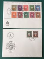 Liechtenstein Dienstmarken 29.8.1968 FDC 1 er und 4 er