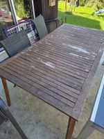 Gartentisch aus Holz (ausziehbar)