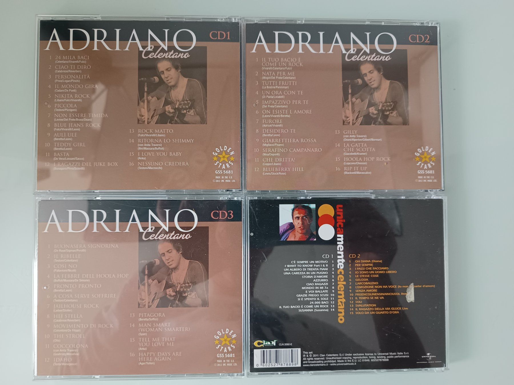CD: Adriano Celentano - 4CDs – Usato da Mels venduto da akaBella 1