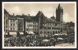 Basel / Bâle, Le marché, Marktplatz mi