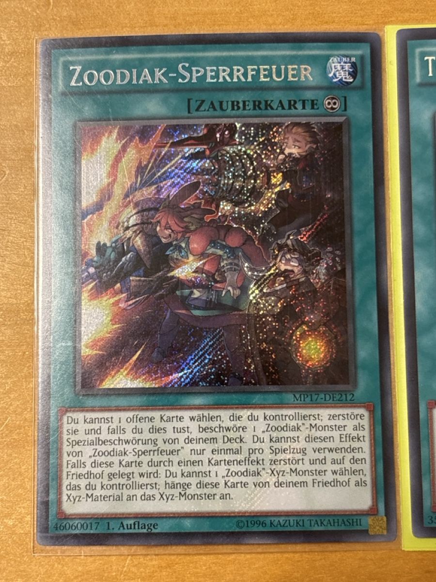 Yugioh Carte collezionabili: Yugioh MP17 3x Secret Rare – Usato da Speicherschwendi venduto da YugisKartenKammer 1