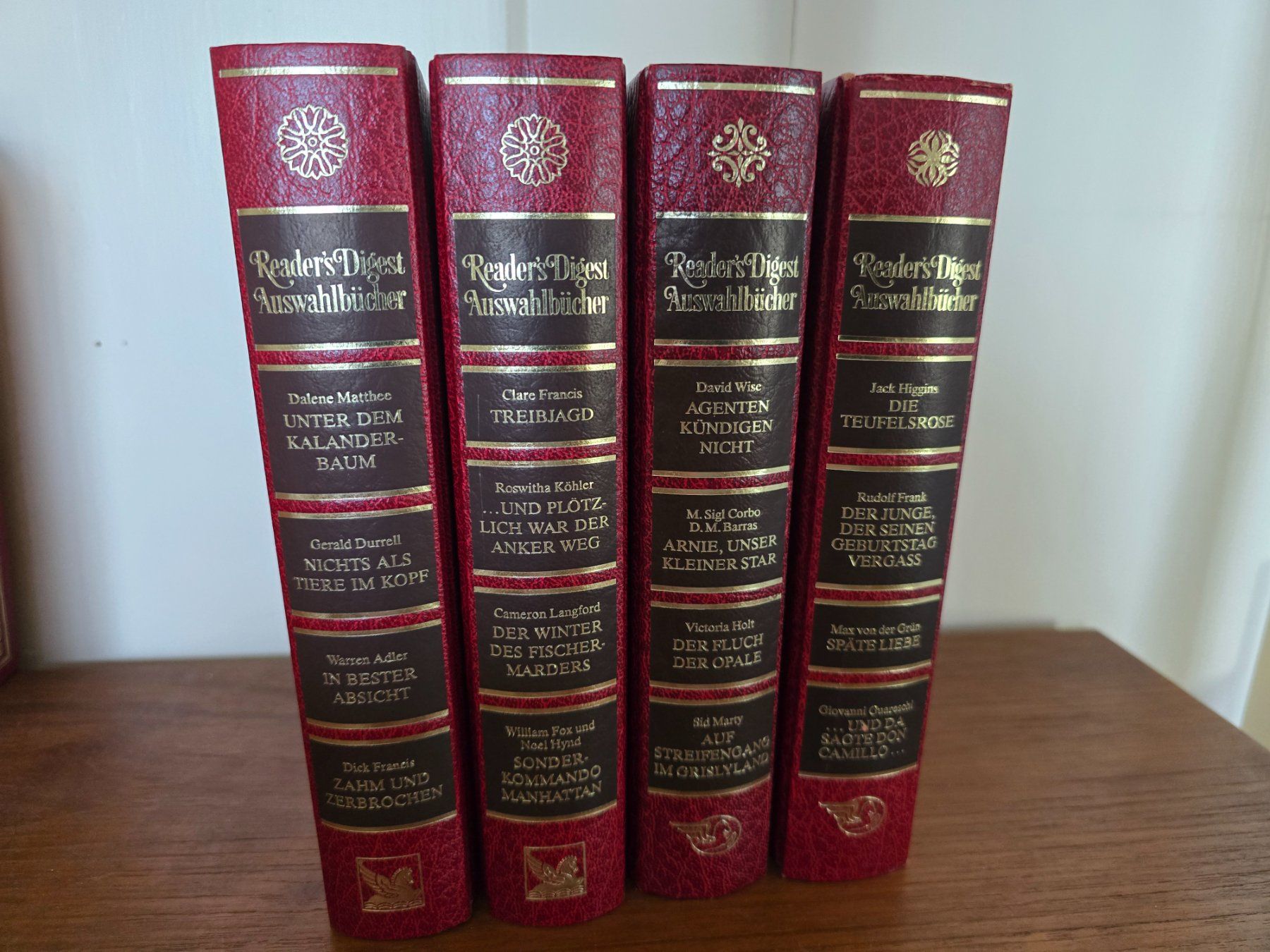 Libri: Reader's Digest Auswahlbücher 4 Bande – Nuovo (secondo la descrizione) da Rorschacherberg venduto da Scharfeegge