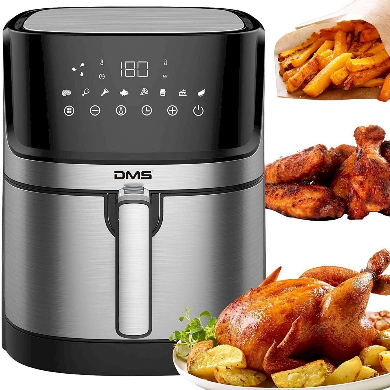 Elettrodomestici da cucina: DMS XXL Heißluftfritteuse 6L – Nuovo e nell'imballaggio originale da Bottighofen venduto da zaap
