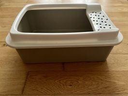 Katzenklo offen mit Sieb guter Zustand 55x39x21cm