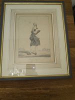 Antike Militär-Lithographie "Colonel d'Infanterie" – Delpech