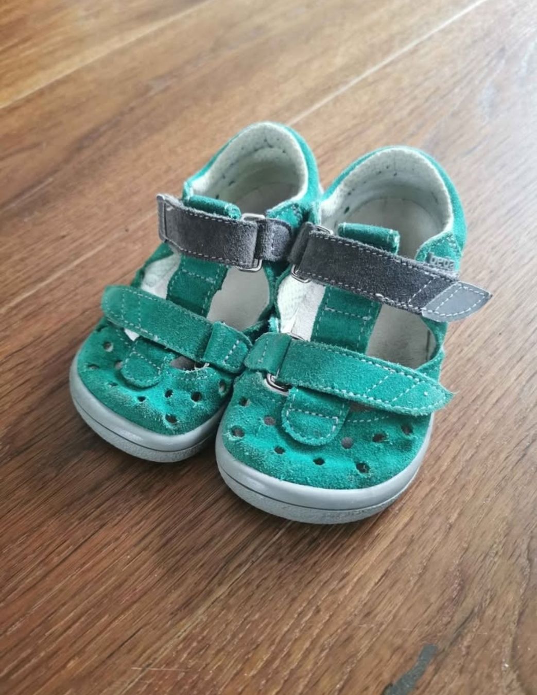 Chaussures garçon: Beda Barfusschuhe, Ledersandale "Sam" - Grösse 24 – D'occasion à Häfelfingen par tan_g2yv