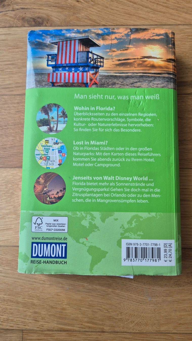 Libri: Reiseführer Florida von Dumont – Usato da Bitsch venduto da cka_6hff 1