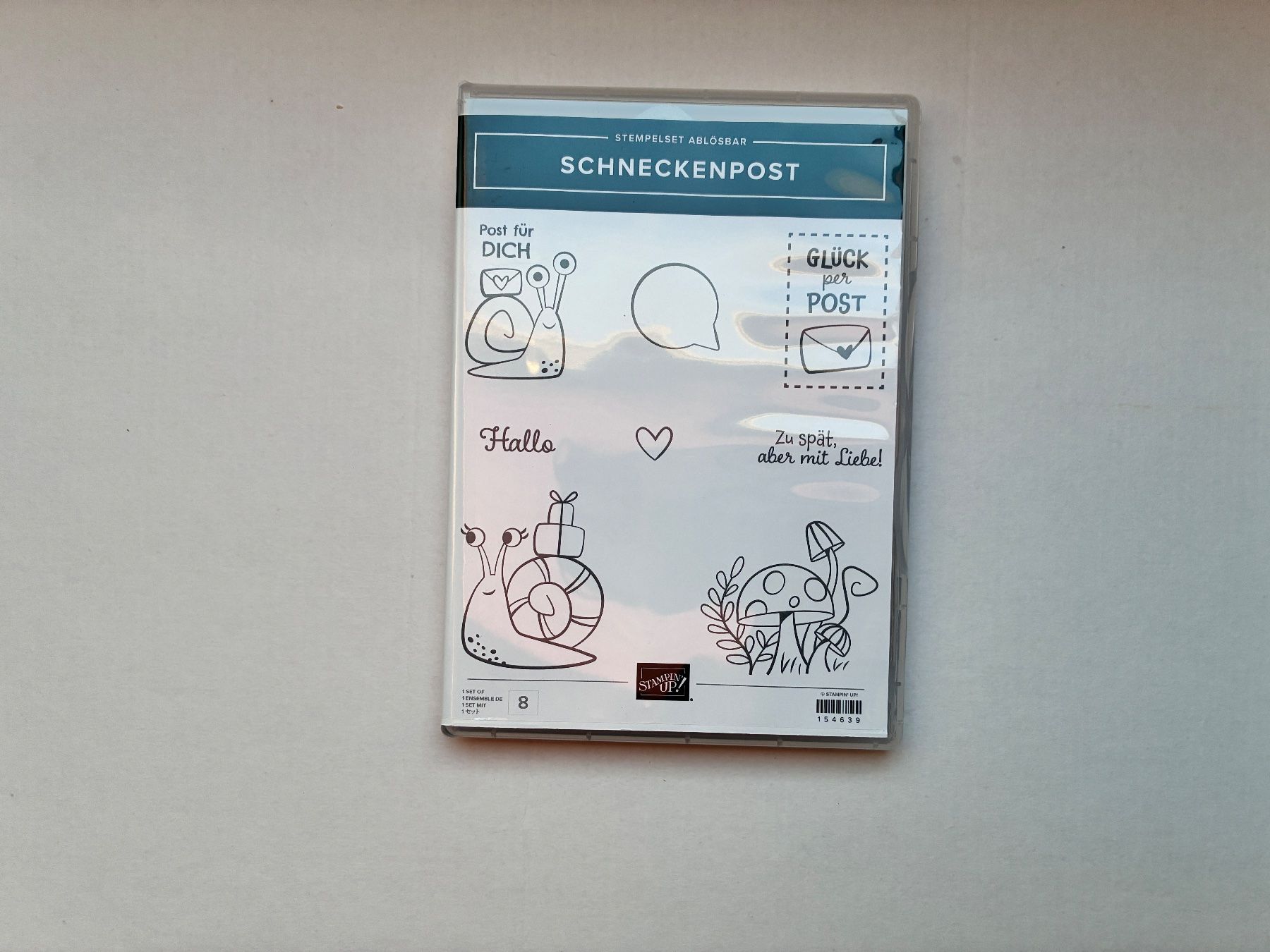 Stampin' up! Timbri: Stampin' Up! Stempelset "Schneckenpost"+ Dies – Usato da Glattfelden venduto da Qwerasdf 1