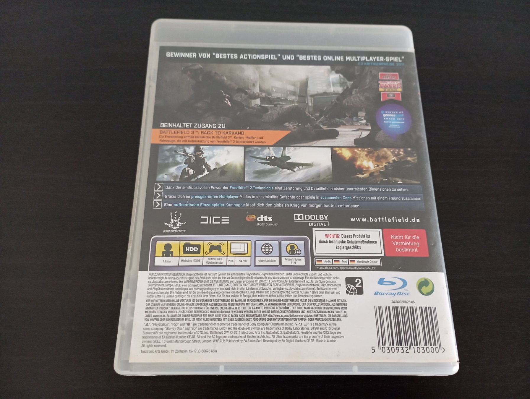 Sony Giochi: PS 3 Battlefield 3 Limited Edition – Usato da Allschwil venduto da pri_9lsr 1