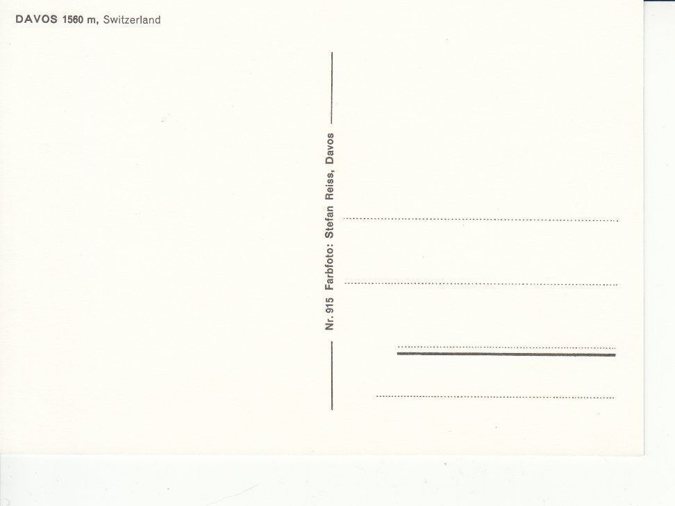 Cartoline postali: Davos 29 um 1995 – Usato da Bürglen TG venduto da StampGraf 1