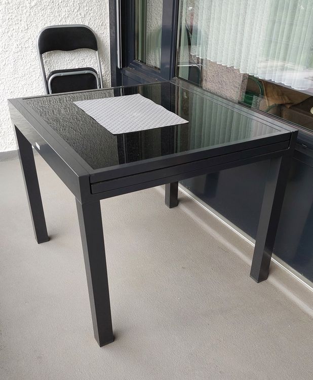 Garten Balkon Aluminium Tisch ausziehbar Kaufen auf Ricardo
